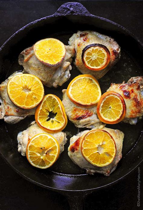 Easy Orange Baked Chicken Recipe | She Wears Many Hats