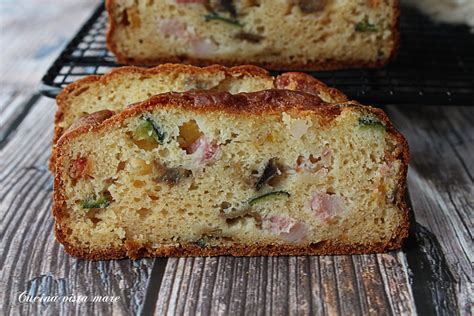 Plumcake Salato Con Verdure Cucina Vista Mare