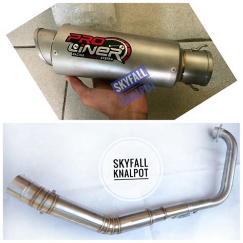 Jual Proliner Silencer Sanblast Aerox Vario Pcx Jupiter R Vixion Cbr