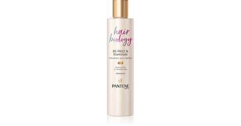 Pantene Hair Biology De Frizz Illuminate Shampoo For Dry And Colour