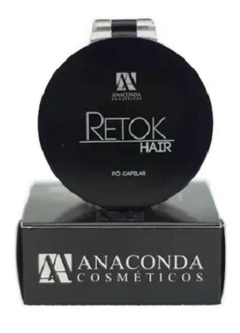 Retok Hair G Calvice Maquiagem Disfarce Falhas Anaconda Mercadolivre