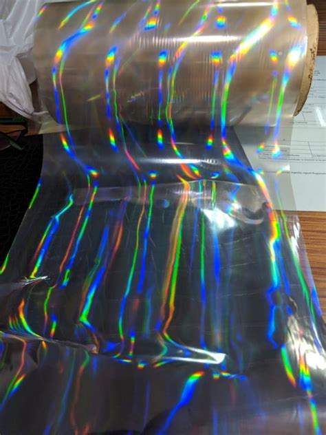 SPICK GLOBAL Transparent Lamination Holographic Film Thickness 12