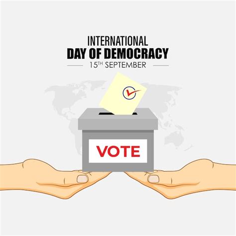 Premium Vector Vector Illustration Of International Day Of Democracy