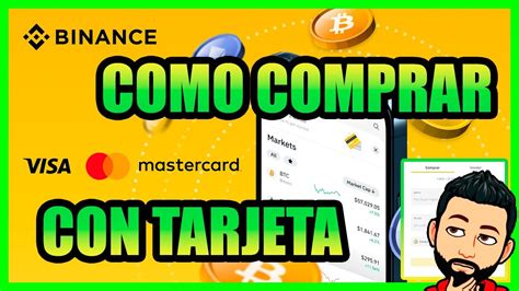 BINANCE Como COMPRAR CRIPTOMONEDAS con tarjeta de crédito YouTube