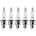 Amazon QAZAKY 5pcs Spark Plug Z4C For 49cc 50cc 66cc 70cc 80cc 2