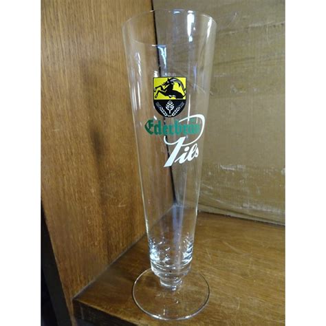 1 VERRE EDERBRAU PILS 25CL HT 20 50CM Tigrebock