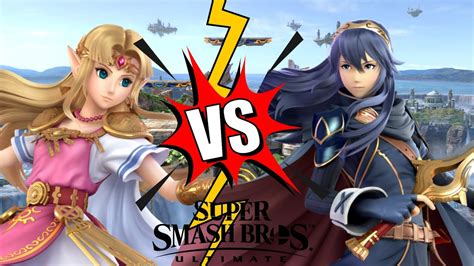 Zelda Vs Lucina Super Smash Bros Ultimate YouTube