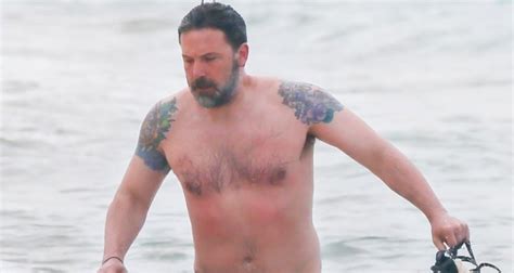 Ben Affleck Mostra Per La Prima Volta Lincredibile Tatuaggio Che Ha