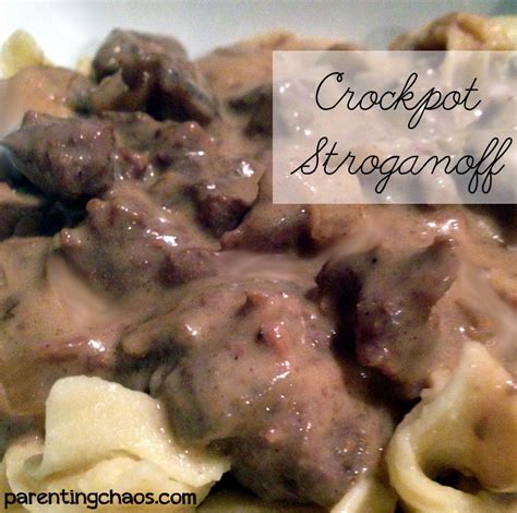 Crock Pot Beef Stroganoff Recipe Beef Stroganoff Crockpot Beef Beef Stroganoff Crockpot