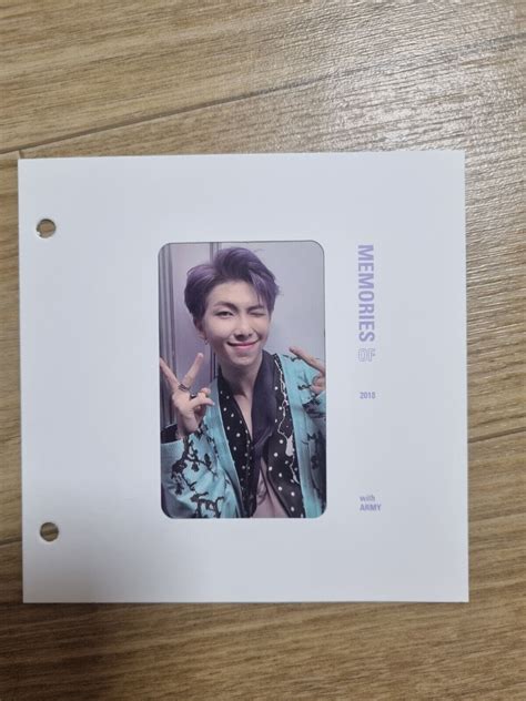 RARE BTS Memories Of 2018 Bluray Official Full Set With RM Namjoon