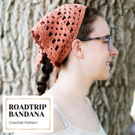 Roadtrip Bandana Pattern Pdf Crochet Pattern Snugglebug Crochet