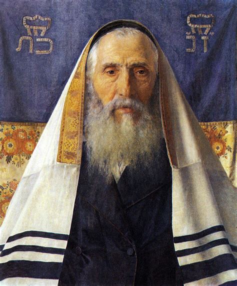 Rabbi With Prayer Shawl Painting By Isidor Kaufmann Fine Art America