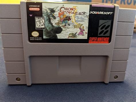 Chrono Trigger Snes Game Cartridge Etsy