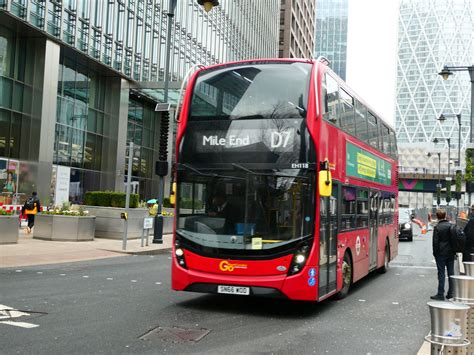 Go Ahead London Eh Sn Wod On Route D At Canary Wharf Flickr