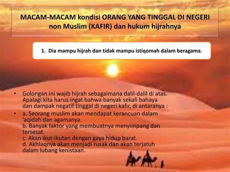 Makna Hijrah Dan Fungsinya Dalam Dunia Modern Ppt