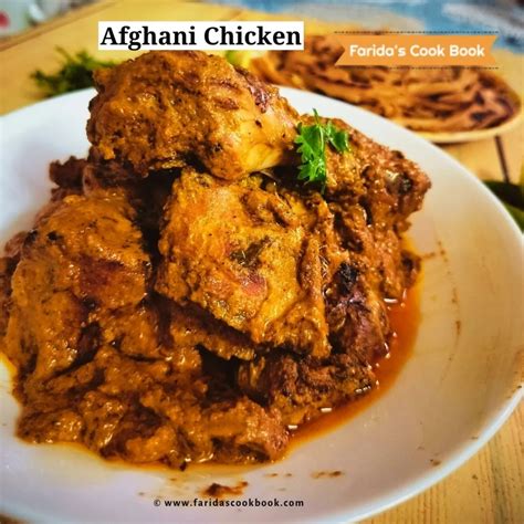 Afghani Chicken Recipe How To Make Chicken Afghani Gravy Recipe Faridas Cook Book