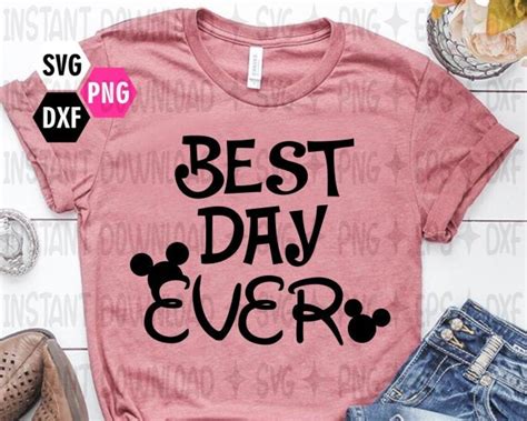 Best Day Ever Svg Disney Svg Minnie Mouse Svg Disney Svg Etsy