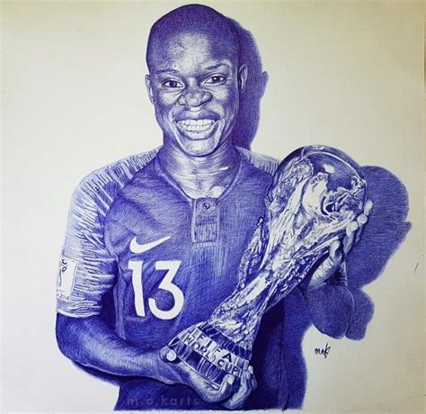 Ngolo Kante Drawing