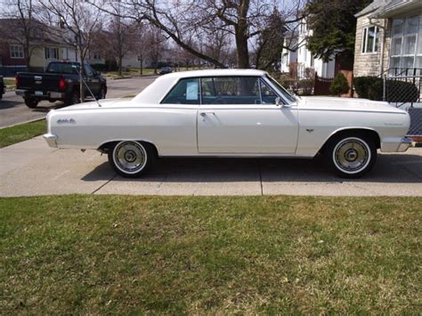 Seller Of Classic Cars 1964 Chevrolet Chevelle Ermine Whiteaqua