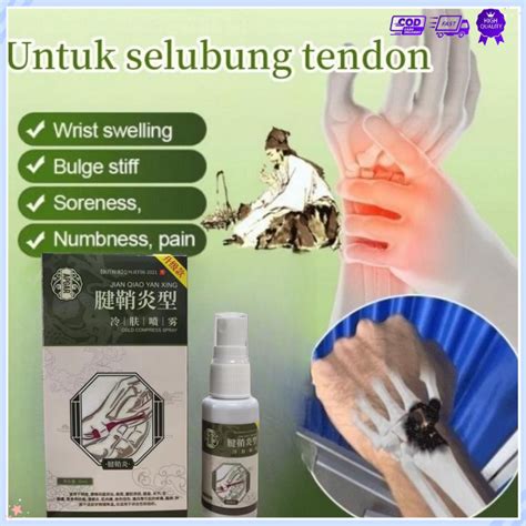 Jual APGAR Cold Compress Spray Tenosynovitis Heel Pain Spray 30ml Joint