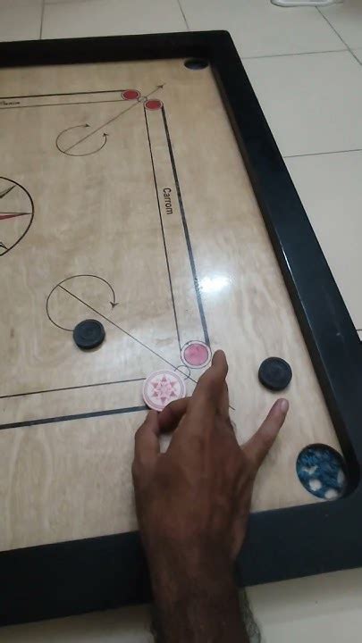 Middleblack Vs Indexwhite Finger Final Carrom Carromboard Carrom