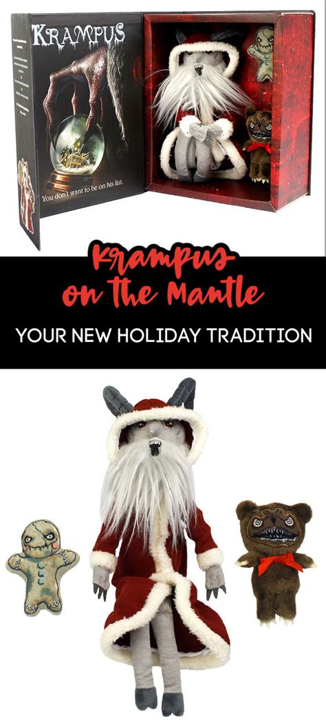 Move Over Elf On The Shelf Krampus On The Mantle Is The Perfect Way To