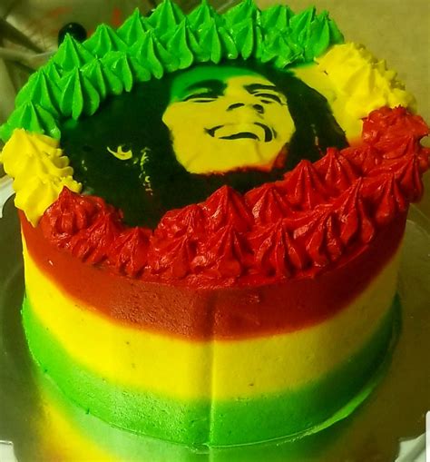 Had Fun Making This Bob Marley Cake R Cakedecorating