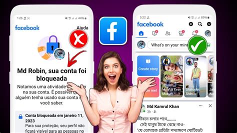 Como Desbloquear Conta Do Facebook Novo Desbloqueio De Conta Do
