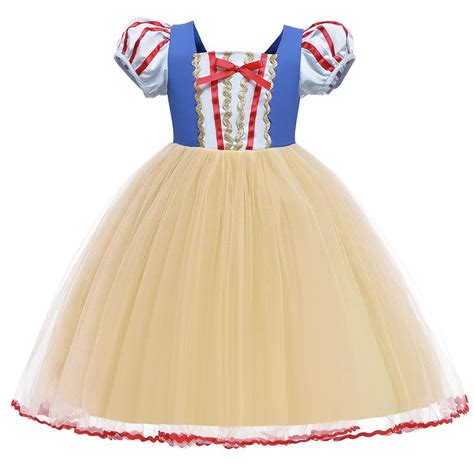 Buy Girls Snow Princess Dress Kids Wedding Birthday Girls Party Pageant ...