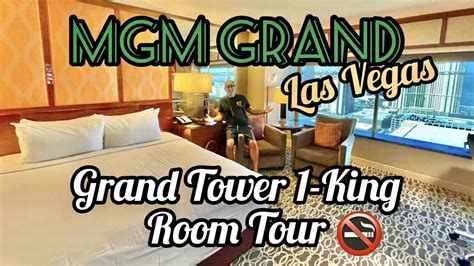 First Time Stay At Mgm Heres Our Room Mgm Grand 1 King 🚭 Youtube