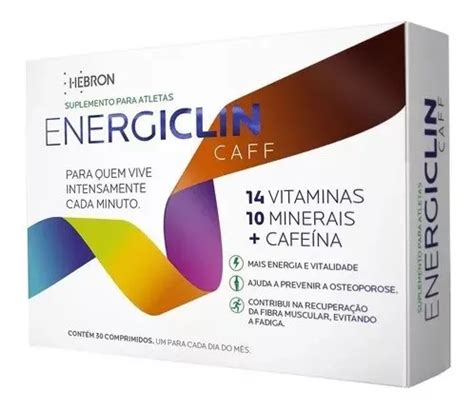 Energiclin Caff Cafe Na Para Atletas Comprimidos Parcelamento Sem