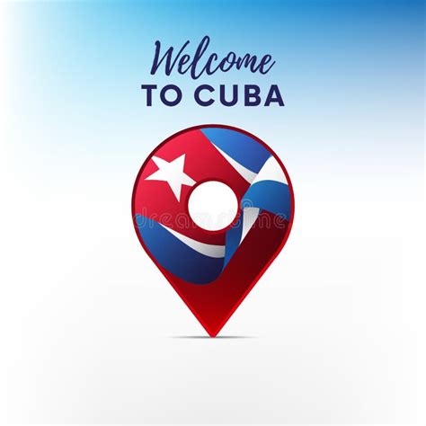 Cuba Button Flag Map Shape Stock Illustrations 30 Cuba Button Flag