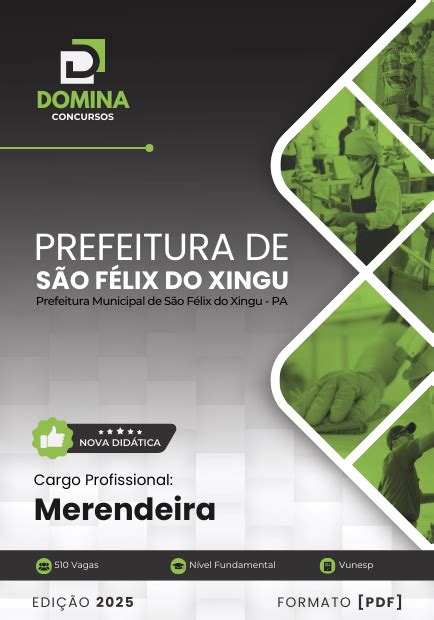 Apostila Merendeira S O F Lix Do Xingu Pa Pdf Atual