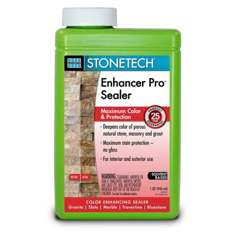 Enhancer Pro Stone Sealer Professional Grade Natural Stone Sealant