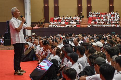 Deklarasi Jaringan Pencak Silat Dukung Ganjar Mahfud Antara Foto