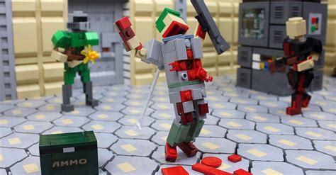 Epic LEGO Doom Build Recreates Demons With Bricks | The Escapist