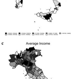 (a) Heat map of business per capita. (b) Heat map of share of ...