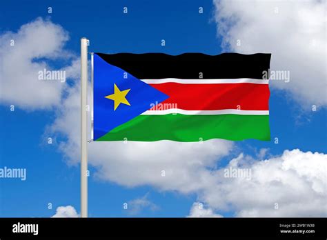 North sudan flag hi-res stock photography and images - Alamy