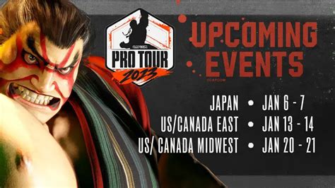 Get Ready For The Capcom Pro Tour 2023 Qualifying Events Dashfight