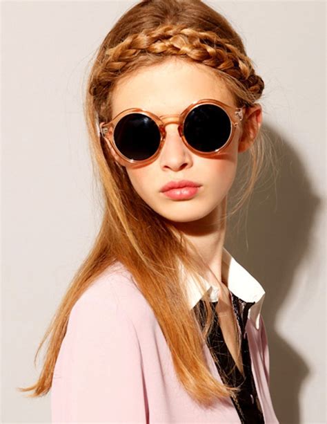 Pin By Rachel Robinson On Round Sunglasses Hair Styles Hair Beauty