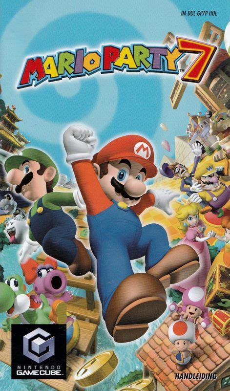 Mario Party 7 2005 Gamecube Box Cover Art Mobygames