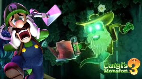 Luigi Mansion Part A Ghostly Garden Youtube