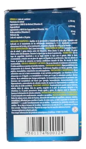 Aderogyl C Infantil Caja Con Frasco Con Gotero Con Ml En Venta En