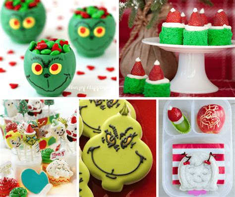 25 GRINCH FOOD IDEAS: A roundup of fun food for your Christmas party.