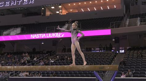 Greta Krob Balance Beam 2022 Nastia Liukin Cup Youtube