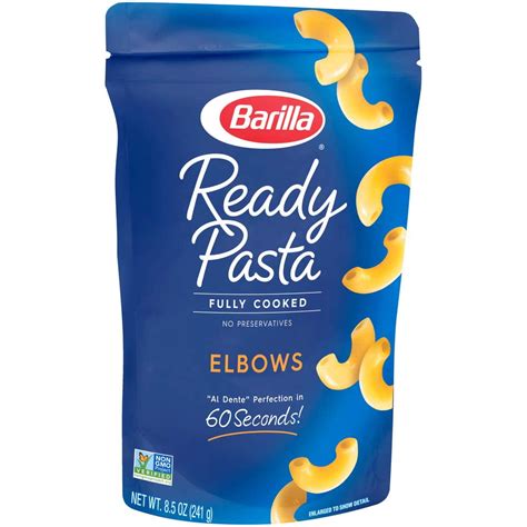 Barilla Elbow Macaroni Nutrition Barilla Gluten Free Elbows Hy Vee