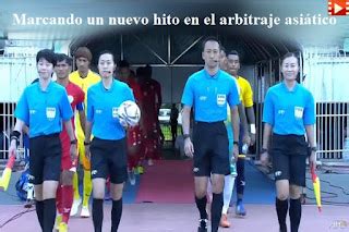 V Deo El Arbitraje Femenino De La Afc Hace Historia Noticias Y