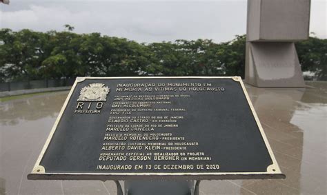 Rio De Janeiro Inaugura Memorial S V Timas Do Holocausto Brasil