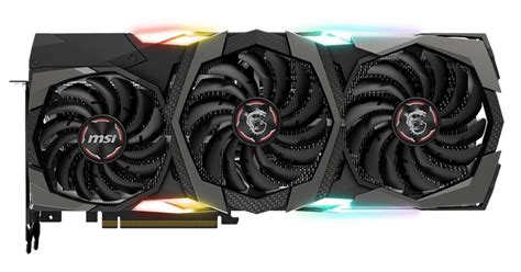 MSI GeForce RTX 2080 Ti Gaming X Trio 11GB GDDR6 352 Bit PCI E 3 0