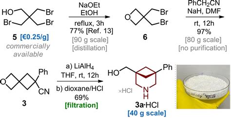 General Synthesis Of 3Azabicyclo 3 1 1 Heptanes And Evaluation Of